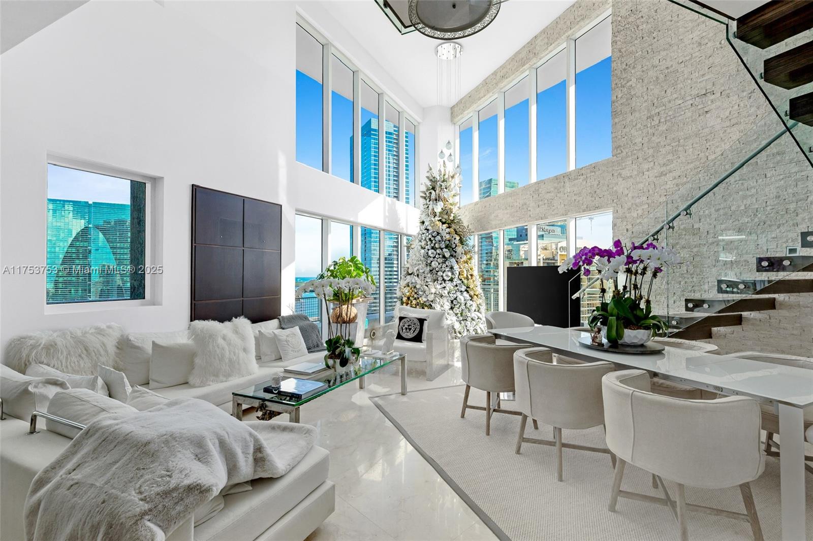 Rental Property at 60 Sw 13th St 3200, Miami, Broward County, Florida - Bedrooms: 3 
Bathrooms: 4  - $10,500 MO.