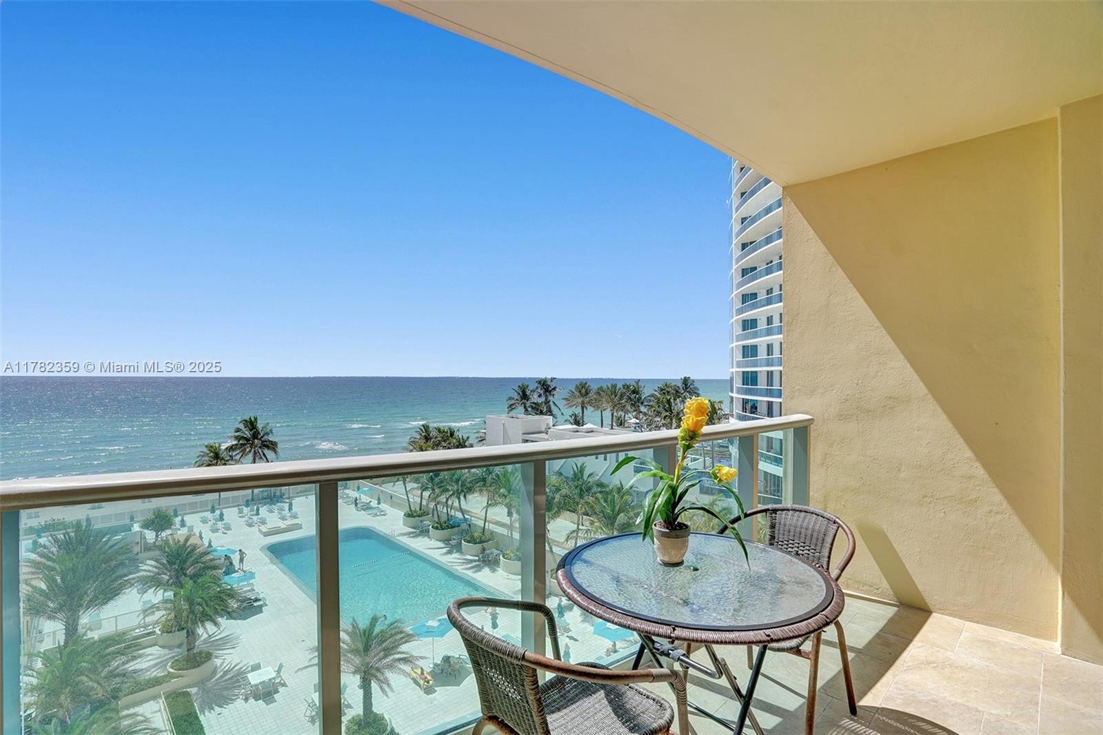 Rental Property at 2501 S Ocean Dr 722  Avail, Hollywood, Broward County, Florida - Bedrooms: 1 
Bathrooms: 1  - $2,700 MO.