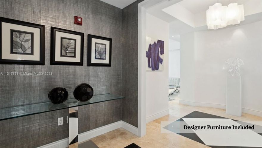 Take advantage of the unbeatable offer at The Bath Club! Enjoy the most square footage for this price, exceeding other Miami Beach condos by nearly 1000 square feet. The listed price covers all furnishings and original artwork showcased in the photos. This estate sale is primed for a new owner,  seller can close in record time. The property is impeccably maintained and offers top-notch white glove service, situated right on the oceanfront. The unit features a seamless flow-through design, boasting expansive balconies and generously sized rooms. A private elevator opens directly into your unit, and you'll have the convenience of 2 parking spaces. Discover numerous special design elements throughout this spotless residence. Don't pass up this exceptional and rare opportunity.