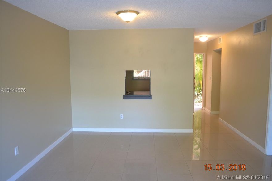 DON'T MISS THIS OPPORTUNITY! COMPLETELY RENOVATED UNIT. READY TO MOVE IN OR GREAT OPPORTUNITY FOR INVESTORS. NEAR DADELAND MALL, METRO RAIL, US1, EXPRESSWAY. SOUTH MIAMI HOSPITAL & UNIVERSITY OF MIAMI. VERY WELL MANAGED CONDOMINIUM.