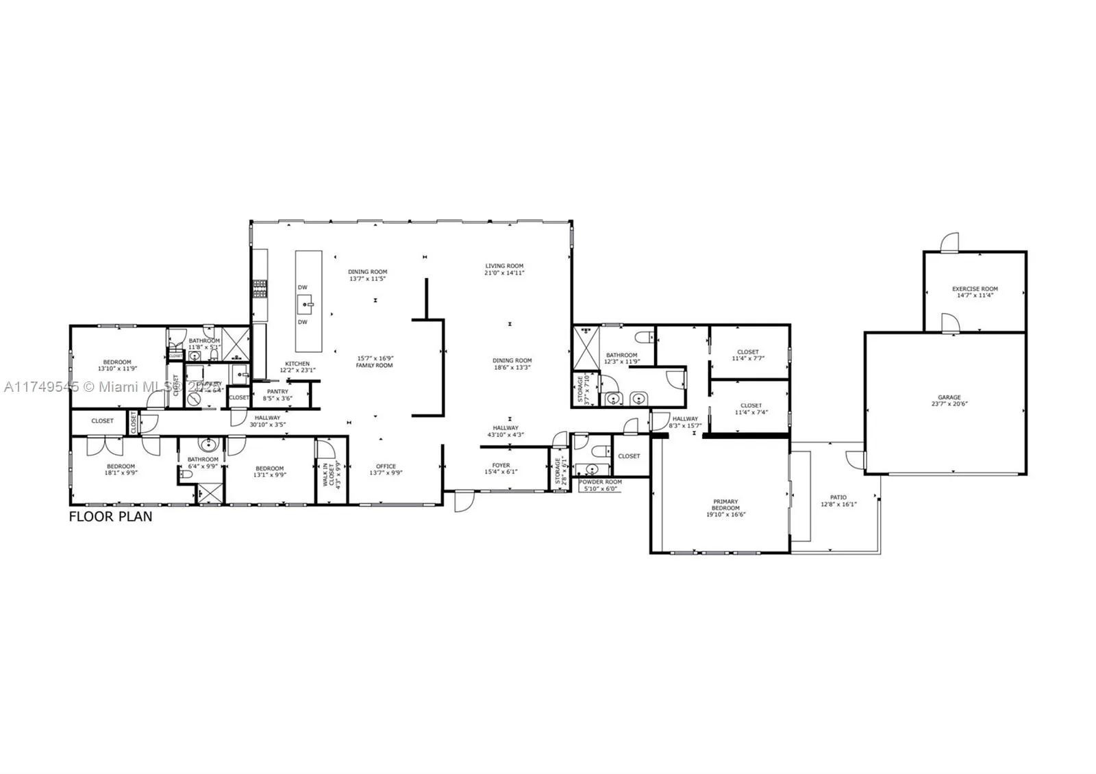 Miami, Florida 33143, United States, 4 Bedrooms Bedrooms, ,4 BathroomsBathrooms,Residential,Active,487