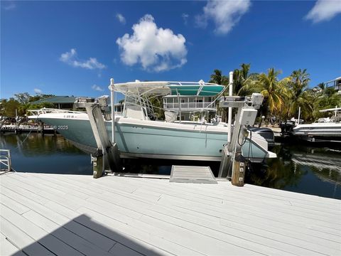 A home in Key Largo