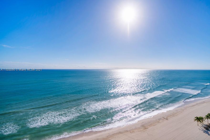 Brand New highly desired south-east corner Residence at Turnberry's most luxurious oceanfront tower. SE Corner - 4-Bedroom + den/5.5 Bathroom flow-through floor plan, #1504 offers breathtaking ocean & bay views from your east & west terraces. Exceptional finishes include Italian marble bathrooms with steam shower, Snaidero kitchen cabinetry and Gaggenau appliances. Your private elevator foyer takes you directly to any of the SIX floors of family-friendly amenities, including: 3 Swimming pools, private dining restaurants, spa, hair & nail salon, fitness center, dog park, kids’ room, theater and more. The new owner of Residence 1504 will pay NO Developer Fees at Closing. Floor Plan size is 3,625 sq ft + 860 sq ft of terraces.