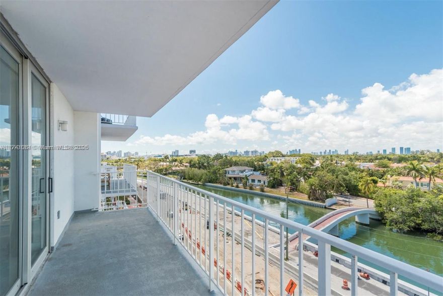 Water views everywhere! 
Corner unit at Clearview Towers. Unit is 2 bedrooms 2 bath, renovated with a ton of Natural light. 
2 balconies with sunset views and partial ocean views. 
Ideally located a block from the ocean,  Kitesurf spot, Edition Hotel and Faena.
Pool, Gym, gated parking. Building going thru major facelift and  will have new modern design coming.