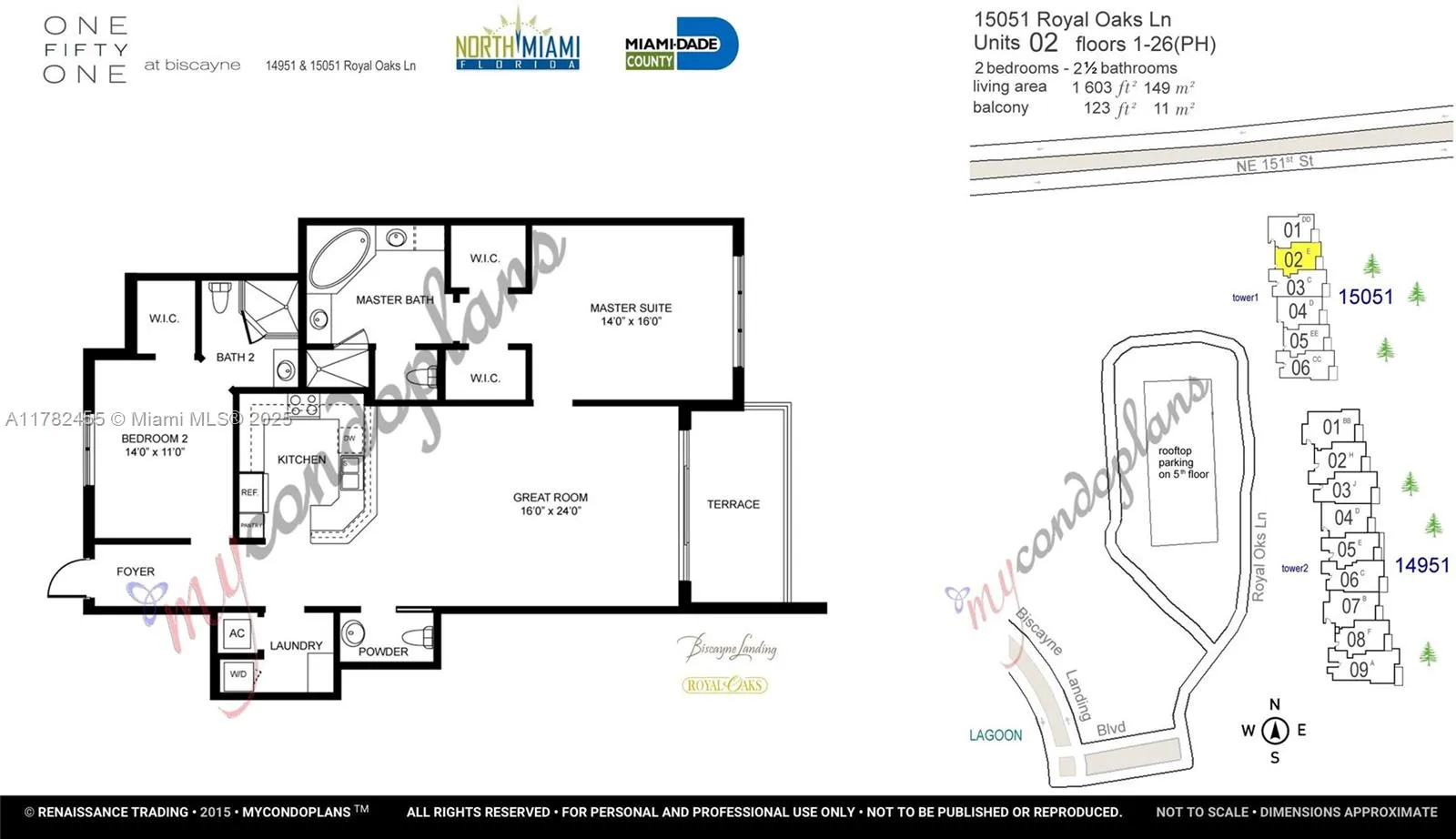 North Miami, Florida 33181, United States, 2 Bedrooms Bedrooms, ,3 BathroomsBathrooms,Residential,Active,107238
