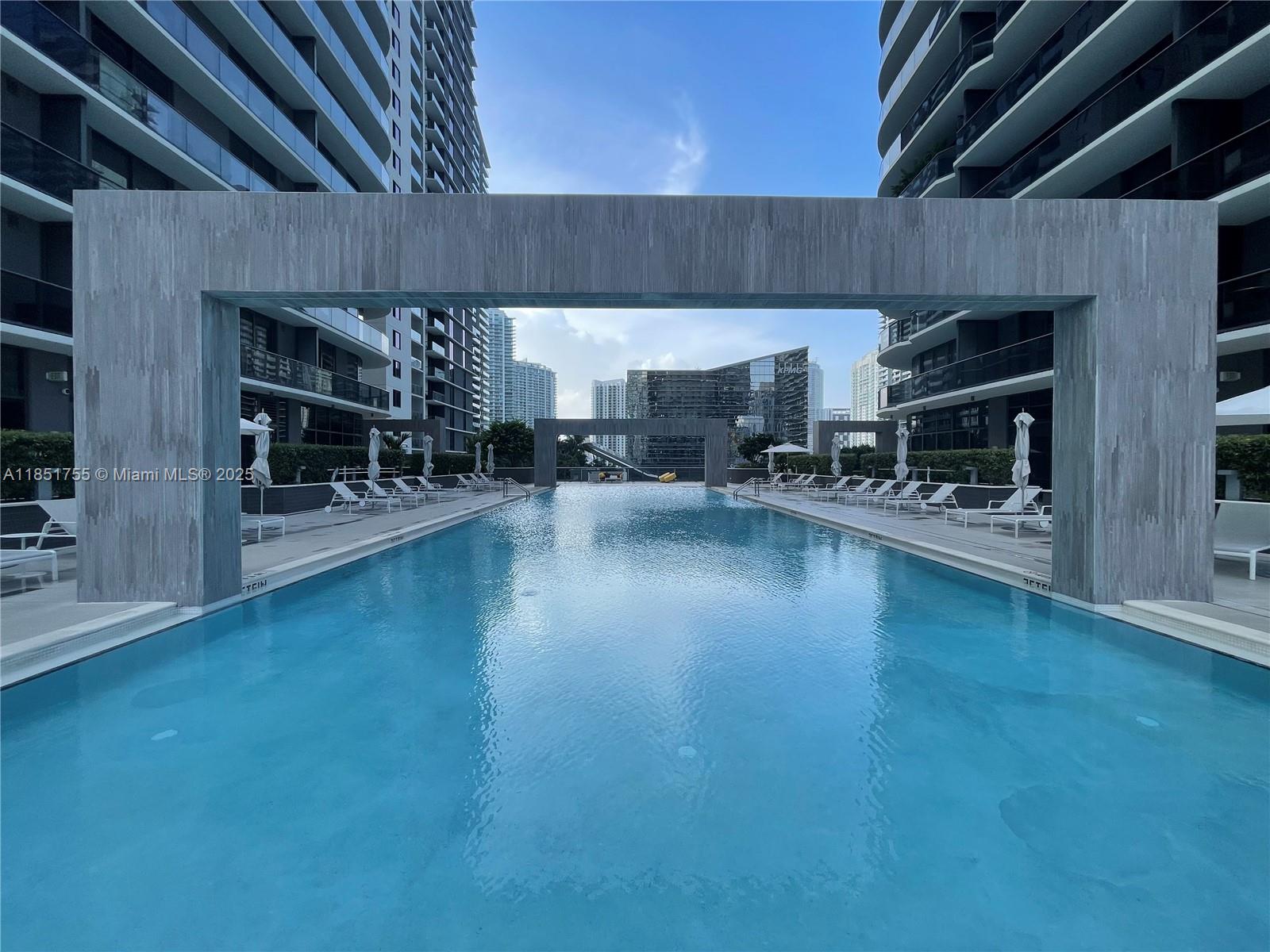 Welcome to Brickell Heights Unit #2601.
Impeccable 2 bedroom, 2 bathroom apartment in Brickell Heights - move-in ready with elegant gray wood tile floors and floor-to-ceiling impact windows.
Fully open kitchen with large windows. Washer and dryer inside the apartment. Balcony all around with an excellent view of Brickell Center. Building amenities include two rooftop pools, full-service spa with sauna, steam room, jacuzzi, and a gym for residents, plus discounted access to Equinox. Just steps away from the luxury shops and restaurants of Brickell City Centre.
A building with super friendly staff and association ready to welcome you.