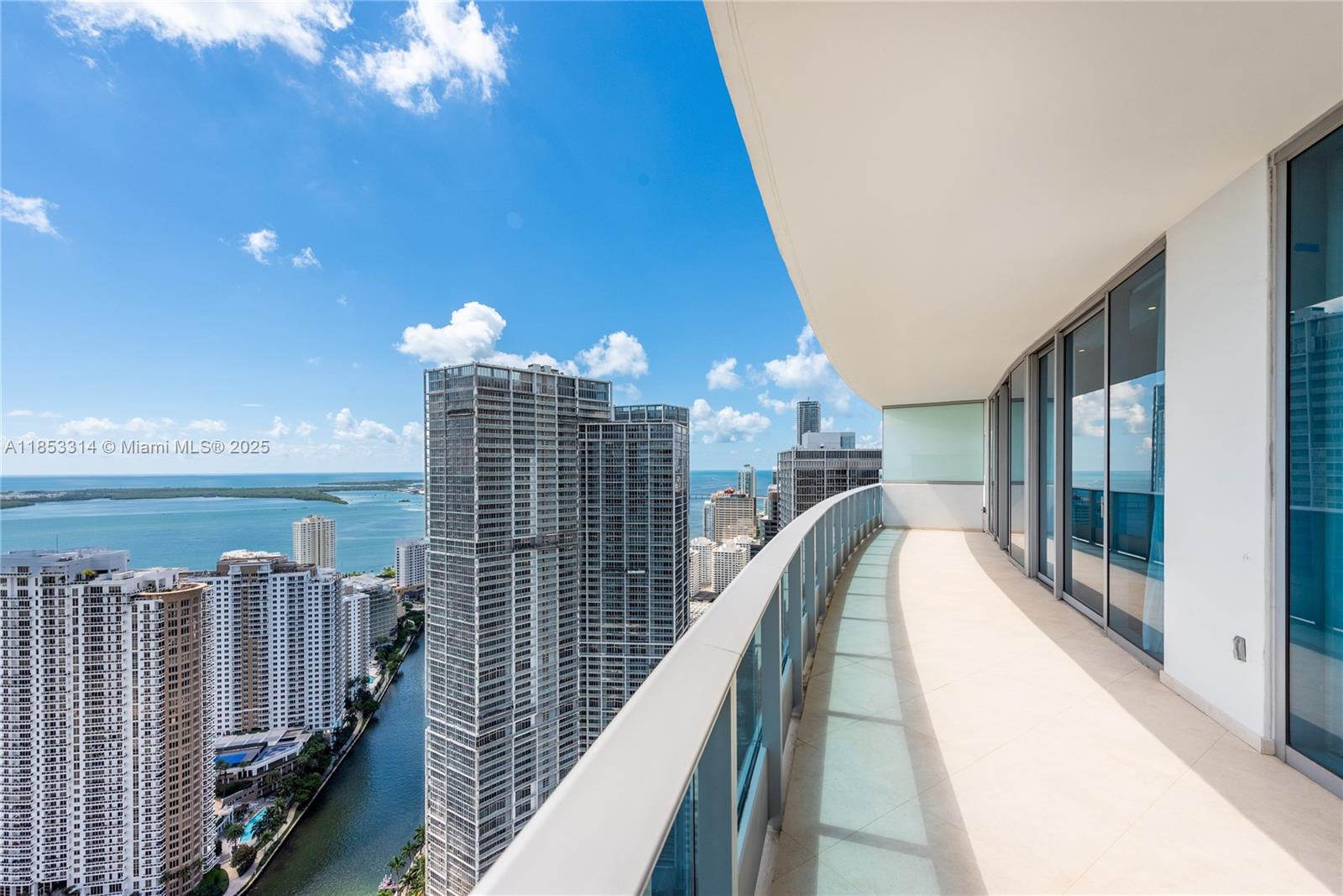 Experience the ultimate luxury living in this Lower Penthouse at Epic Residences. This spectacular 3-bedroom, 3.5-bath corner residence offers panoramic views. Boasting over 2,400 sq ft of interior space and nearly 600 sq ft of expansive terrace, this residence is designed for both elegant living and grand entertaining. Each bedroom features en-suite baths and private balcony access. Enjoy 2 parking spaces and 1 storage, 10-foot ceilings, an open-concept layout, and floor-to-ceiling glass that floods the home with natural light, motorized blinds, a custom walk-in closet, and a spa-like master bath with a jacuzzi tub. Live the EPIC lifestyle with resort-style amenities, including 24/7 concierge, two pools, a state-of-the-art fitness center, Spa, and access to world-renowned Zuma Restaurant.
