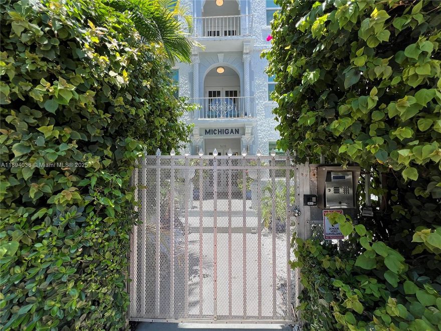 FURNISHED 1 bedroom 1 bath condo with open granite kitchen, stainless steel appliances, gas stove, microwave & dishwasher.  Tile floors thru-out! Secure building entrance! Best value for a furnished one bedroom in South Beach! Rent includes water, gas, pest control & internet.  HURRY, won't Last! Located in the heart of South Beach, steps to LINCOLN ROAD, Walk to shops, restaurants, theater, bars, clubs and beach! Good credit and income required. Ready to move in.  1 year lease, no short term.   Laundry facilities on-site. Street parking.  Easy to Show!