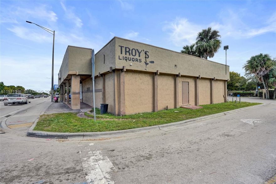 Excellent commercial investment opportunity in Broward County just steps from the Sunrise Swap Shop. The sale includes six folios with a combined land area of approximately over 51,000 square feet. The property currently features two commercial structures: a 5,625 sq. ft. liquor store/lounge and a 2,205 sq. ft. restaurant, as well as a revenue-producing billboard. Located directly on Sunrise Boulevard, the site benefits from strong visibility and exposure with an estimated Annual Average Daily Traffic of 52,000 vehicles. The liquor store/lounge has been a long-standing business in the area since 1970 and continues to serve a loyal customer base. With multiple income sources and a highly trafficked location along a major commercial corridor, this property offers significant potential for investors or operators. See attachment on MLS. Please contact the listing agent for further information.