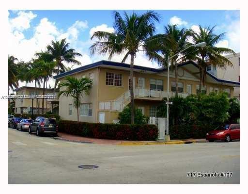Rental Property at 717 Espanola Way Way 107, Miami Beach, Miami-Dade County, Florida - Bedrooms: 1 
Bathrooms: 1  - $1,900 MO.