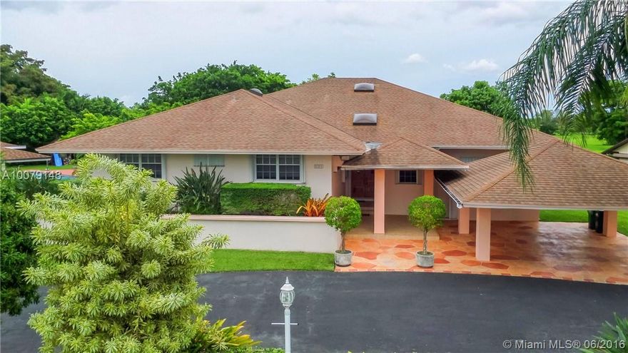 YOUR SEARCH FOR THE ULTIMATE FAMILY HOME IS OVER! THIS LUXURIOUS 5 BED/4 BATH, 4400+SQ FT HOME IS LOCATED IN CALUSA CLUB, ONE OF MIAMI-DADE'S MOST DESIRABLE SUBDIVISIONS. THIS WELL APPOINTED HOME OFFERS BEAUTIFUL BUILT-INS, INCLUDING A WET BAR, EXTRA LARGE WALK-IN CLOSET W/ 8-DRAWER ISLAND IN THE MASTER. IT BOASTS AN EAT-IN KITCHEN WITH PICTURE WINDOWS AND MORE STORAGE SPACE THAN YOU'LL EVER NEED AND JACK & JILL BATHRMS IN 2 SETS OF BEDRMS. BACKYARD HAS MANY FRUIT TREES. ALL OFFERS WELCOME.