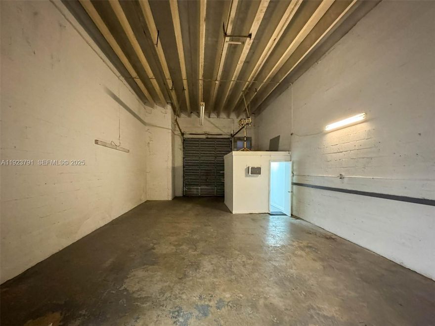 Small bay, corner unit warehouse in the Bird Rd. Arts District.  Just off the Palmetto (826) and Bird Rd.  Down the street from the new 371 residential unit development.