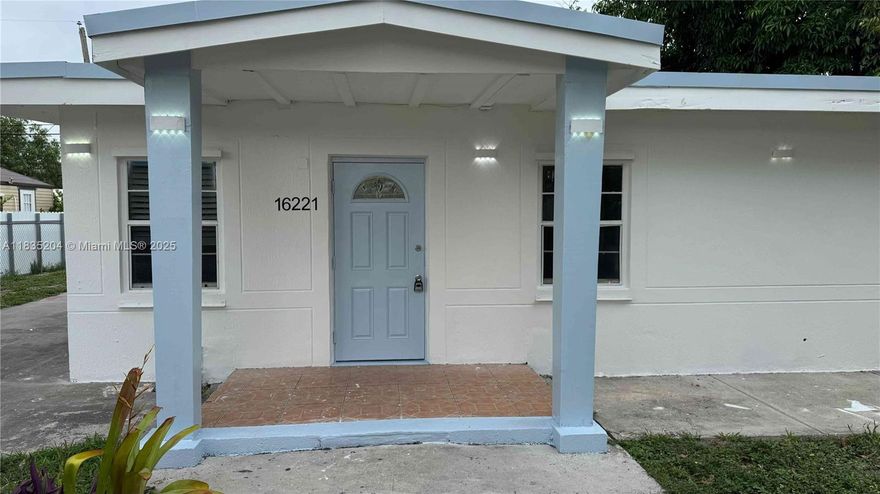 This beautifully renovated 3-bedroom, 2-bathroom single-family home in Miami Gardens, FL, is move-in ready! Enjoy a fully upgraded kitchen with new appliances, including a microwave, plus a brand-new AC for year-round comfort, The home features a brand-new electrical system with all wiring fully replaced and updated to meet current code requirements.. The spacious lot features lush fruit trees and ample parking for multiple vehicles or a motorhome. Tucked in a serene neighborhood with friendly neighbors, it’s just blocks from Golden Glades station and minutes from Palmetto Bay, I-95, and the Turnpike.
Schedule your tour today to experience this dream home!