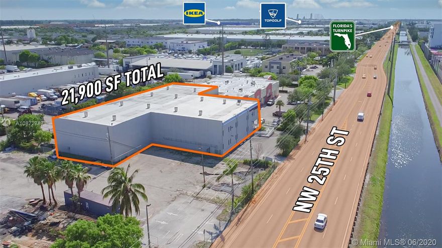 Blocks from Dolphin & International Mall. Prime Location Facing 25th st.