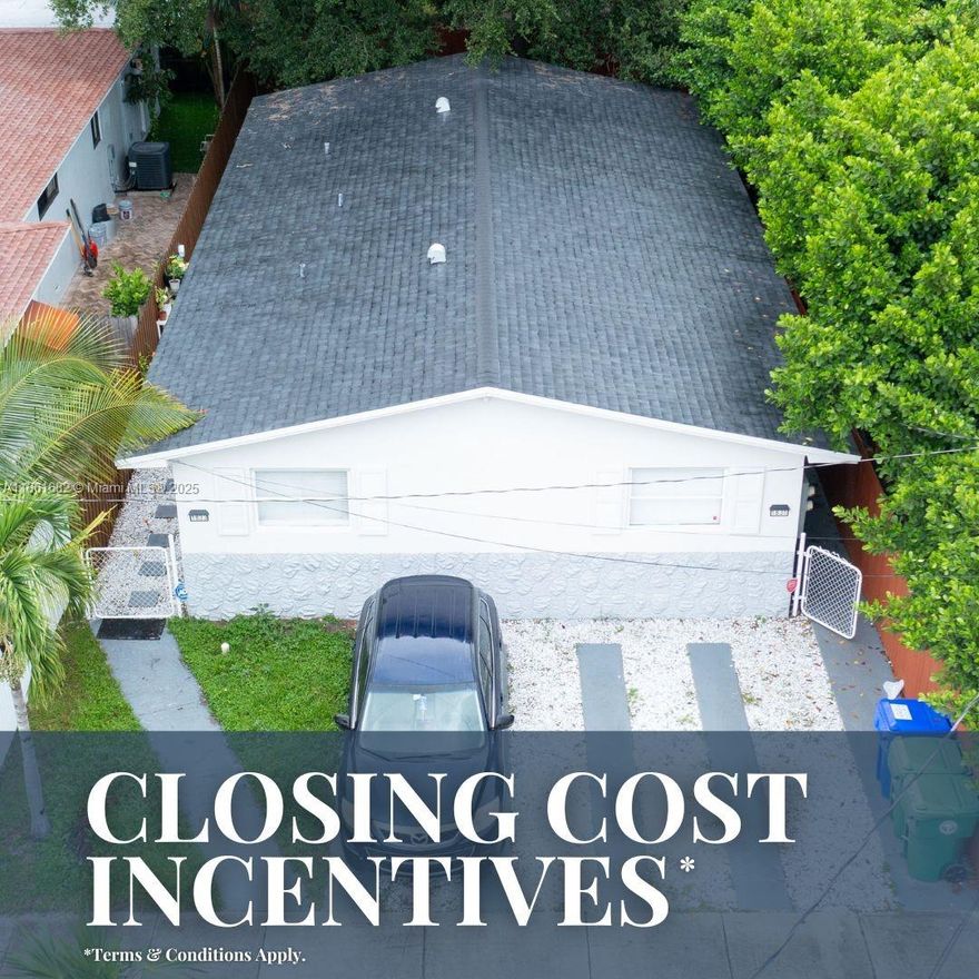 Remarkable Duplex in highly desirable investor area. Near Mid-Town, Wynwood, Art District Area.  Both units are a 2 bedroom, 1 Bath, remodeled and rented. Front unit is month to month and rear unit has a lease.  CALL LISTING AGENT FOR SHOWINGS!!!