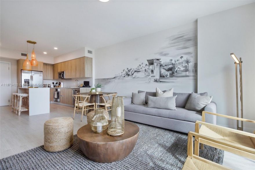 AMAZING OPPORTUNITY BEAUTIFUL 1-BDRM CONDO IN THE BEST CONDO BUILDING IN THE MIAMI DESIGN DISTRICT, ONLY 15 MIN AWAY FROM AIRPORT AND BEACH. UNIT COMES FULLY FURNISHED INCLUDING ACCESSORIES & APPLIANCES, BALCONY AND MODERN KITCHEN. THE AMENITIES INCLUDE A RESORT-STYLE POOL AREA WITH SCENIC VIEWS OF THE BAY, GYM,BBQ AREA, BUSINESS LOUNGE, AIR-CONDITIONED BIKE STORAGE, SELF-SERVICE PET GROOMING STATION, ELECTRIC-CAR CHARGERS, ETC. MANAGED BY NOMADA RESIDENCES.