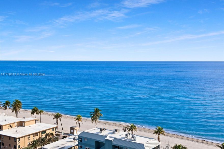 This 1-bedroom, 1 1/2-bathroom condo offers a rare opportunity to create your dream home in a sought-after location. Situated with stunning ocean and intracoastal views, this unit is ready for a complete renovation to reflect your personal style. With spacious living areas and large windows, you can easily transform the space into a modern coastal retreat. Enjoy breathtaking sunrises over the ocean and spectacular sunsets over the intracoastal from your private balcony. Located in a desirable building with amenities, this condo is perfect for those looking to invest in a prime property with incredible potential. Bring your vision and make this coastal gem your own!