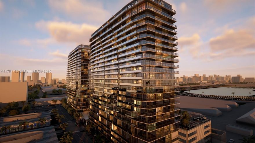 Discover the perfect blend of modern luxury and convenience at Oasis Hallandale Beach. This 1-bedroom + DEN, 1.5-bath residence offers stunning unobstructed north-facing views, capturing the beauty of the ocean and city skyline. Featuring high-end finishes, floor-to-ceiling windows, and an open-concept design, this unit is ideal for both living and investment. Oasis Hallandale Beach is the first mixed-use development in the area, providing resort-style amenities, retail, dining, and entertainment just minutes from the beach. The sales center opens daily, schedule your private tour today!