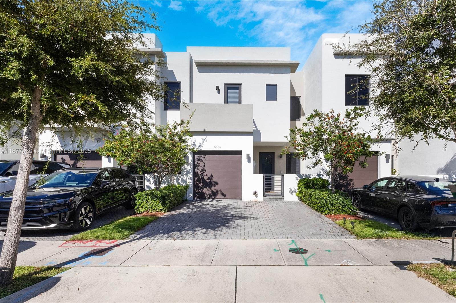 Discover this exceptional almost new townhome located in the highly desirable Century Park Place community. This private, intimate neighborhood features only 130 homes, offering a serene and exclusive living environment. The modern residence boasts 3 spacious bedrooms, 3 full baths, and a convenient half bath on the first floor. Impeccably maintained, the home includes a beautifully upgraded, private backyard perfect for entertaining guests. Additionally, it comes equipped with an EV 220v charger for your electric vehicle and Nest smart home technology. A must see property that combines luxury, functionality, and community charm.