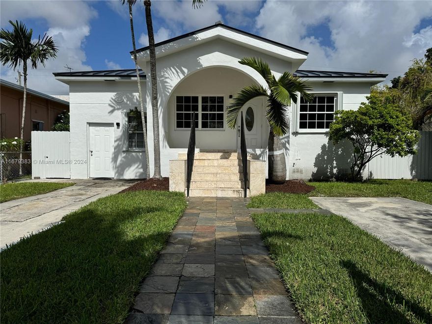 This newly renovated 3 bed/3 bath house located in a beautiful street of Silver bluff between Brickell and Coral gables, is the perfect home for you. This house has a separate efficiency, completely equipped, great for living-in parents, older kids or extra income. Conveniently located near major supermarket, pharmacy, banks and hardware store. Don't let someone else take away your dream home. For showings Text or Call Listing Agent