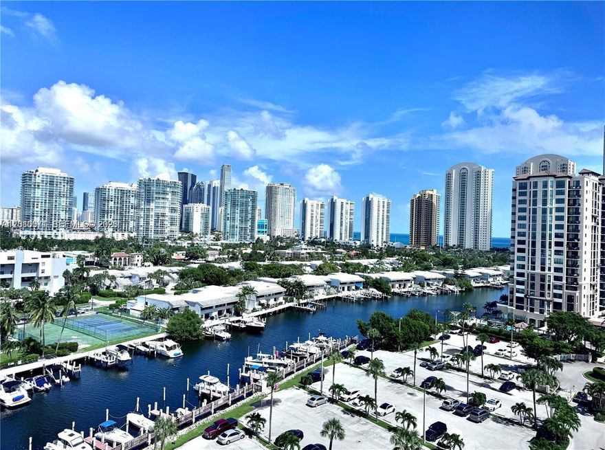 Lovely 12th-floor unit in Sunny Isles Beach! Fully updated and furnished, tastefully decorated with wood floors, high-end finishes, custom window treatments, storage, and parking. Enjoy serene north water views just steps from the beach. Sunny Isles Beach is a secure, family-friendly coastal community nestled between the Intracoastal and the Atlantic. Known for its laid-back vibe, pristine beaches, and excellent city services, it offers a quiet lifestyle while still being close to Miami and Hollywood. TENANT OCCUPIED UNITL NOV. 30 2026, RENT $2,600 PER MONTH