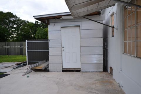 A home in Miami Gardens