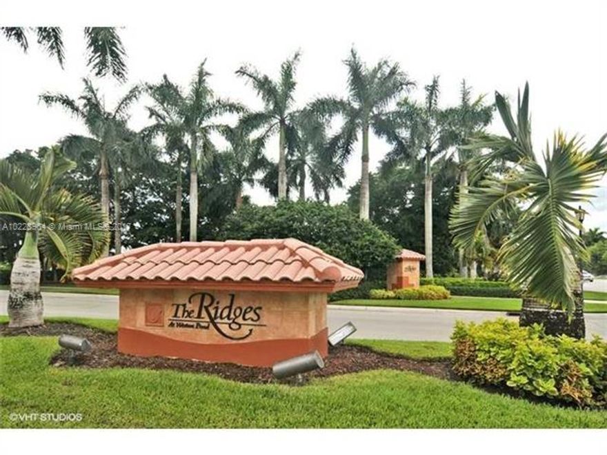 DESIRABLE 3 BEDROOM 2 BATH HOME LOCATED IN THE POPULAR COMMUNITY  "THE RIDGES"--CLOSE TO A RATED SCHOOLS-SHOPPING-HOSPITALS-LIBRARY-REGIONAL PARK-YMCA-CLOSE TO AIRPORTS,PORTS --EASY ACCESS TO 595, I-95, FL TURNPIKE -CLOSE TO COLLEGES