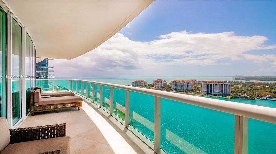 JUST REDUCED FOR A QUICK SALE ! BEST DEAL IN SOUTH OF FIFTH! 
Showcasing panoramic views of the Bay, downtown skyline, and breathtaking ocean views. Enter your private foyer leading to a split layout. This pristinely renovated residence is one of the largest 3BR floor plans in Sofi 2, 618 SF featuring a wide-open layout and sunrise & sunset terraces. Custom Italian doors, all entryways open to 36 . Three spacious bedrooms w/ en-suite bathrooms, large master, formal dining, custom built-ins, electric shades, remodeled bathrooms & custom kitchen designed by Snaidero including, Miele appliances, quartz countertops, and recessed lighting. Over 600k in upgrades! 5-star amenities including Murano's private beach club and restaurant, impressive two-story gym, tennis courts and 24-hr valet.