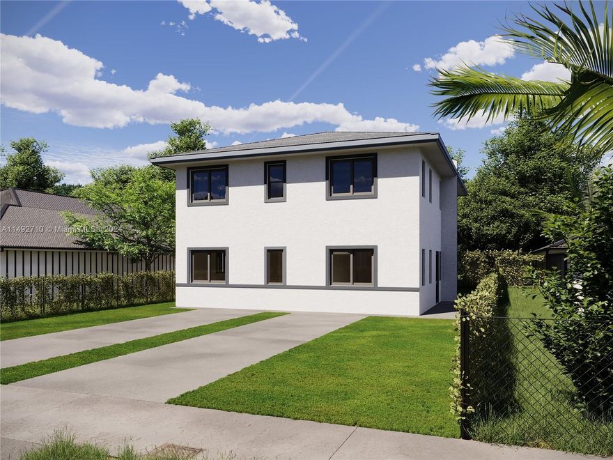 This New Construction Two-Story Twin duplex, is set to be completed in April '24! Each of the spacious units offers 1,200 sqft of living space with 3BR/3BA, showcasing elegant 24x24 Porcelain tile flooring, modern wood kitchen cabinets, sleek stainless-steel appliances, and high impact windows and doors. The home is surrounded by endless activities and attractions to enjoy! *Listing photos are from a similar recently completed model*
