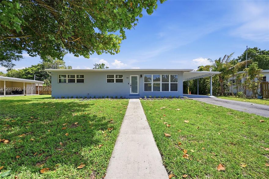 LOCATED IN THE HIGHLY SOUGHT-AFTER Plantation NEIGHBORHOOD OF EAST PLANTATION, THIS CHARMING 3BR/1BA HOME OFFERS COMFORT, STYLE, AND AN IDEAL SOUTH FLORIDA LIFESTYLE. THE FUNCTIONAL FLOOR PLAN FEATURES A SPACIOUS FAMILY ROOM PERFECT FOR RELAXING OR ENTERTAINING. INTERIOR UPGRADES INCLUDE UPDATED FLOORING WITH TILE THROUGHOUT ENTIRE HOME, AN UPGRADED KITCHEN AND BATHROOM, AND FRESH INTERIOR PAINT. MAJOR IMPROVEMENTS INCLUDE A NEWER ROOF AND A BEAUTIFULLY OUTSIDE YARD FOR YEAR-ROUND ENJOYMENT. WITH LOW TAXES AND NO HOA, THIS PROPERTY IS CONVENIENTLY LOCATED NEAR SHOPPING, DINING, PARKS, AND MAJOR ROADWAYS, MAKING IT AN EXCELLENT OPPORTUNITY TO OWN IN AN ESTABLISHED AND DESIRABLE COMMUNITY.