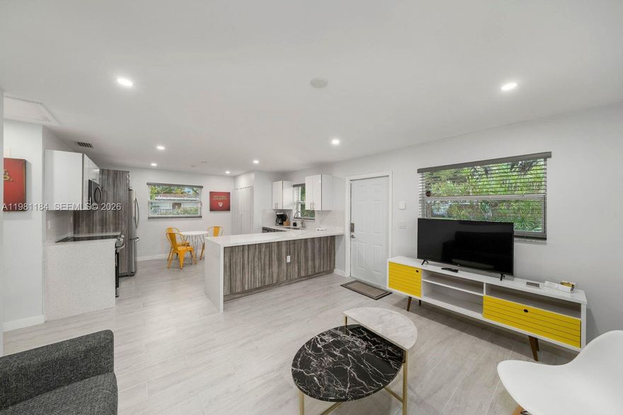 Beautiful 2 bed - 1 bath duplex unit for rent in West Buena Vista, just minutes from the Miami Design District, Midtown, Wynwood, Brickell, and the beaches. This fully upgraded unit features brand-new stainless steel appliances, a modern kitchen with quartz countertops, and a renovated bathroom with a contemporary shower. The property includes impact windows and doors, elegant porcelain tile flooring throughout, LED lighting, and a new A/C system with a Nest thermostat for added comfort and efficiency. Enjoy the convenience of an in-unit washer and dryer, separate electric and water meters, and gated parking with aluminum gates for added privacy and security. Ideally located near Miami’s top dining, shopping, and entertainment areas. Can be leased furnished or unfurnished.  Move-Ready and easy to show by appointment.