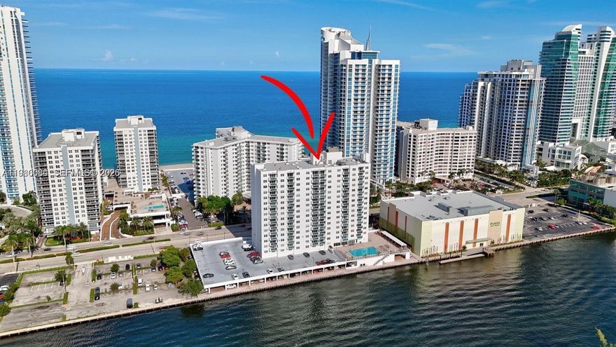 The Biggest floor plan for this  1 bedroom, 1.5 bathroom, 1021 S/FT plus balcony, extra closet/ storage space, Rent ok right away, Direct Beach/Ocean access, 2 pools, 2 Gyms, Pets ok, up to 2 cover parking spaces if needed, Easy to show. WATER, A/C, CABLE and Internet included in the monthly HOA fee. the BEST DEAL in the area .>>> VACANT , easy to show .