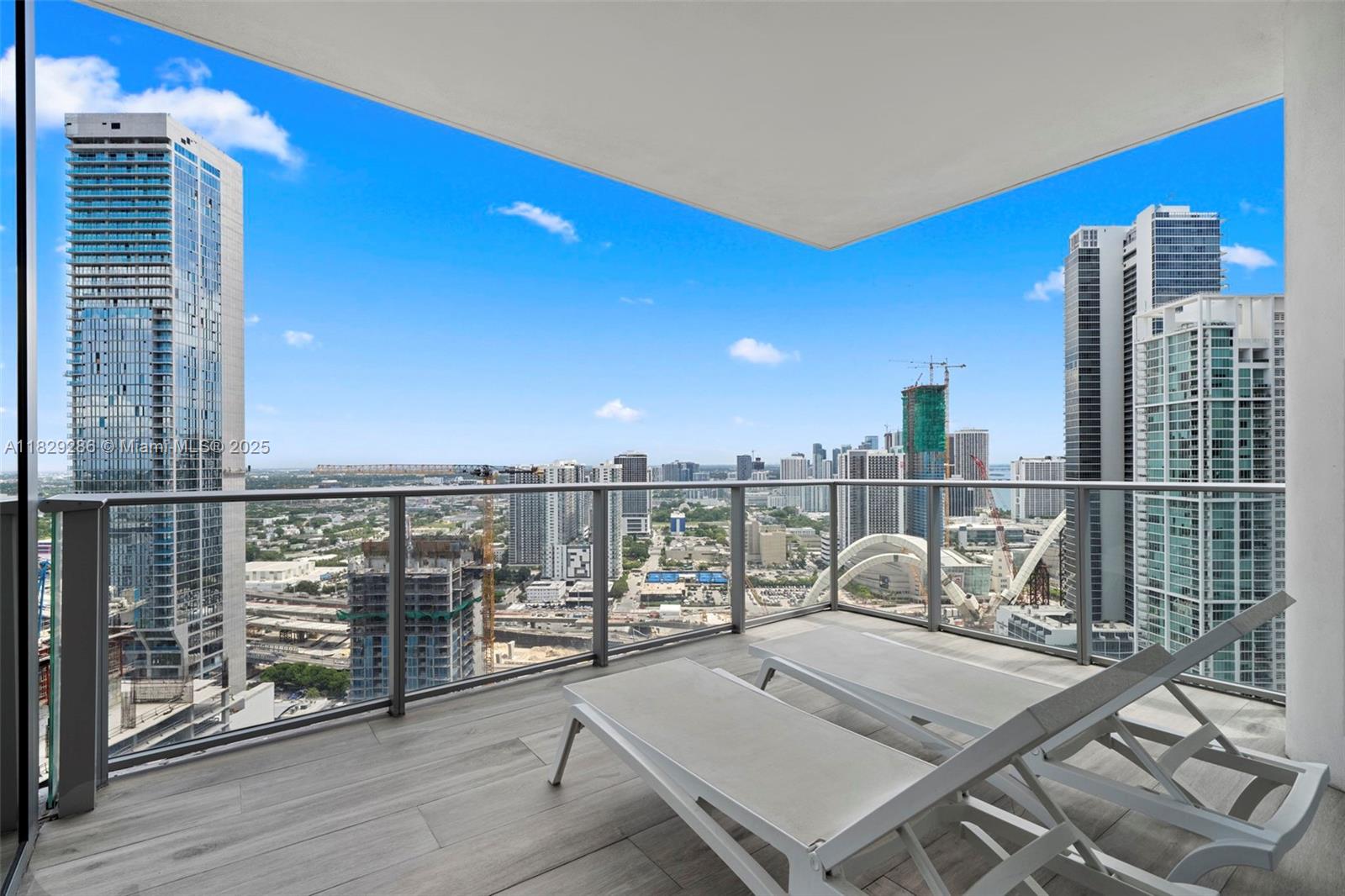 Welcome to Unit 3201 at Paramount Miami Worldcenter. This 3 bed + den, 4 bath untouched residence sits in immaculate condition. This spacious layout offers exceptional ocean + intracoastal views, floor-to-ceiling impact windows, high ceilings, and sleek porcelain tile throughout. The open kitchen features glossy white cabinetry and premium finishes, perfect for modern living. Enjoy a private elevator entry. The 3rd bedroom serves as a flexible office or Mother in Law suite.
Paramount offers world-class amenities: multiple resort-style pools, spa, fitness center, basketball court, tennis courts, soccer field, rooftop observatory, and more. Located steps from Brightline, Kaseya Center, and premier dining and shopping. Move-in ready and priced to sell.