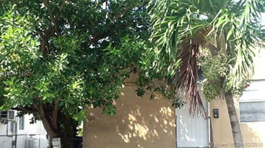 3/2 home and detached efficiencies with separate meters, inside parking, minutes to 836 and MIA. Front house remodeled rented for $1,200 per month, efficiencies $500 per month. DO NOT DISTURB TENANTS. Zoned Duplex.