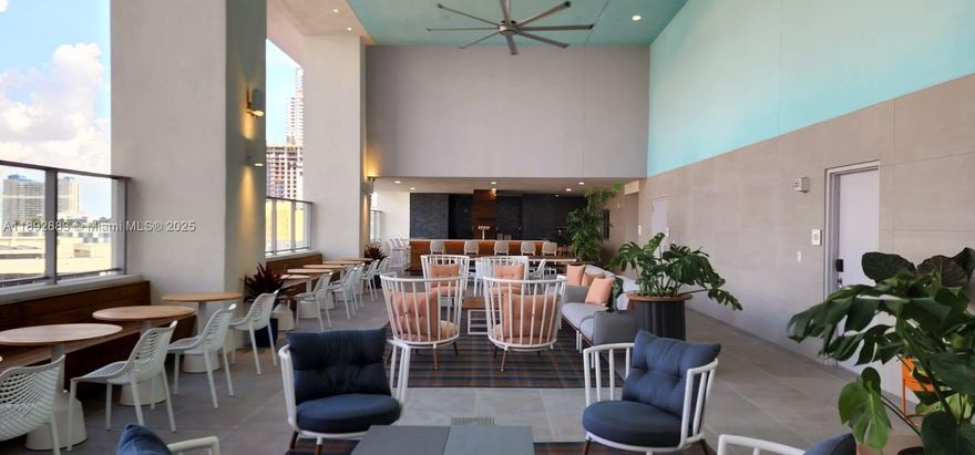 ***AIRBNB/DAILY RENTALS ALLOWED-PERFECT FOR INVESTORS*** MOST AFFORDABLE UNIT IN THE BUILDING! **HIGH FLOOR** Incredible water views - TURNKEY studio in prime downtown Miami area. Apt is fully equipped w/ European kitchen and top of the line appliances, washer and dryer in unit. High-quality modular furniture, sleeps 4, smart device keyless entry, rain shower, smart TV, book self-service, a space where functionality is catered for.  Excellent walkability, public transportation across the street, close to major sports, entertainment events, and restaurants. Just 10 min. to MIA Airport.