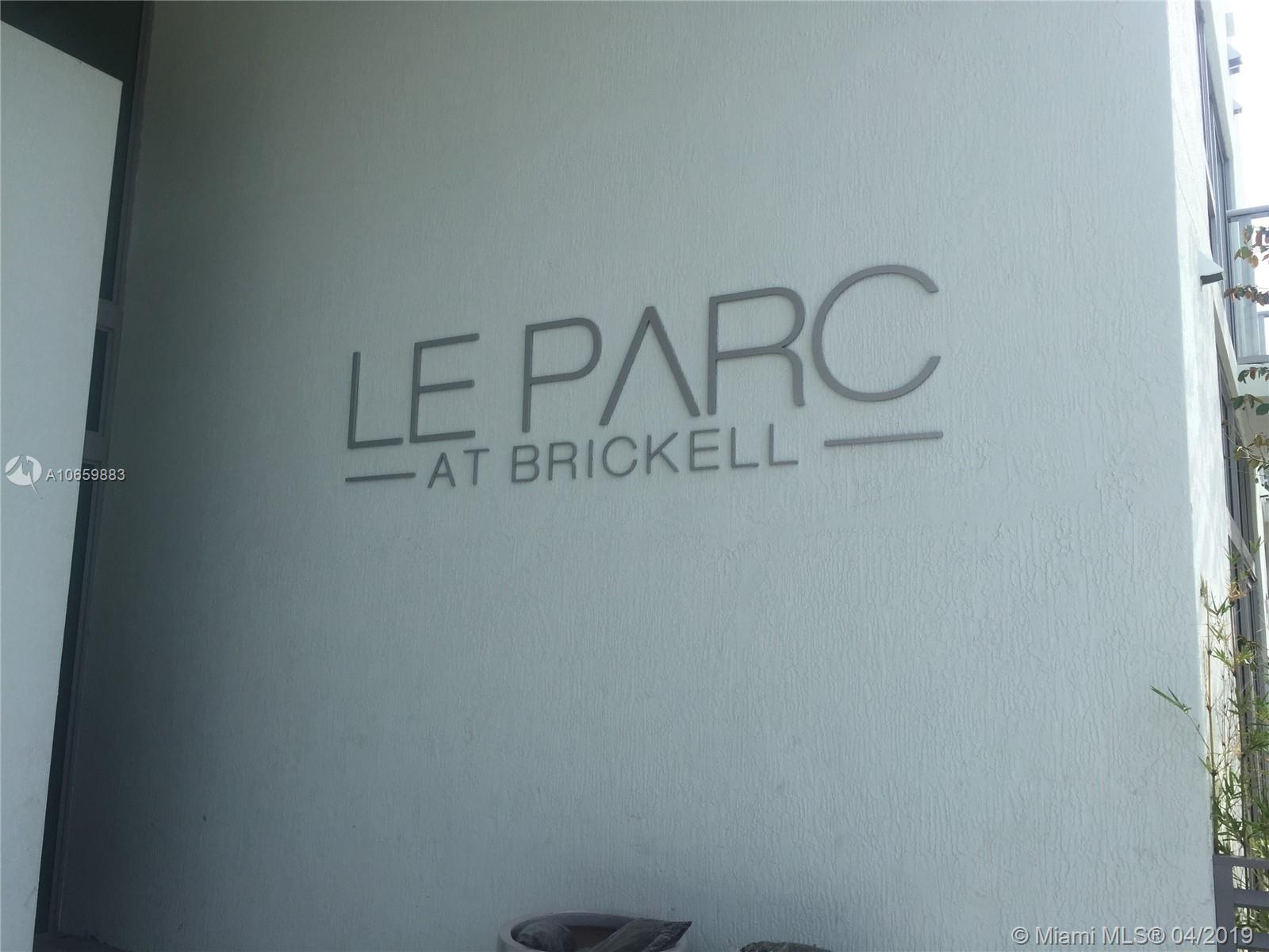 LE PARC AT BRICKELL - Residential Lease