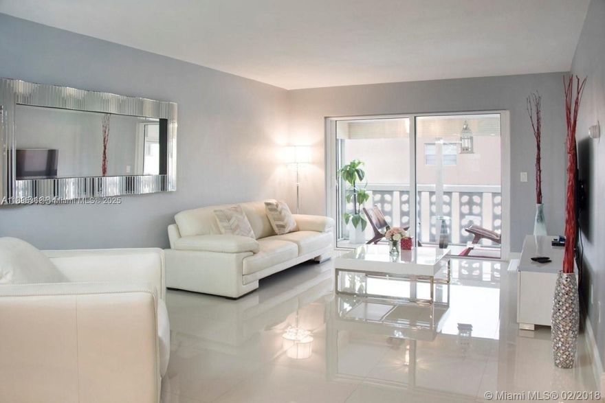 Beautiful remodeled 2 beds 1 and half bath 2nd floor condo in a quiet and well maintained small building. The apartment is fully furnished and equipped. Building has pool and laundry. Water, cable and internet are included. This condo is 10 minutes away from the Beach including shopping, restaurants, nightlife, I-95. Owner ask for 1st and 2 security deposit. Credit History required. Ask for 6 month lease option.