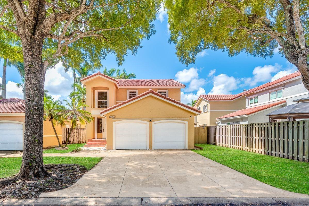 Best location at Charlestowne, that is a hidden jewel at Kendall. Very peaceful neighborhood. Property totally remodeled! 4 Bedrooms / 2.5 Bathrooms. Modern open space including kitchen, living and dining. Custom made kitchen with a lot of cabinet space including the front of the island. Upscale brand-new appliances. Custom made closets and doors. New A/C 1st floor. Big patio with modern concrete floor, ready to build your dream pool. Incredible location at Charlestowne! Just steps to pool, clubhouse, children park and close to Charlestowne' entrance. Amenities include club house with pool, jacuzzi, kiddie pool, tennis court, basketball court, and children's playground. Must seeee!