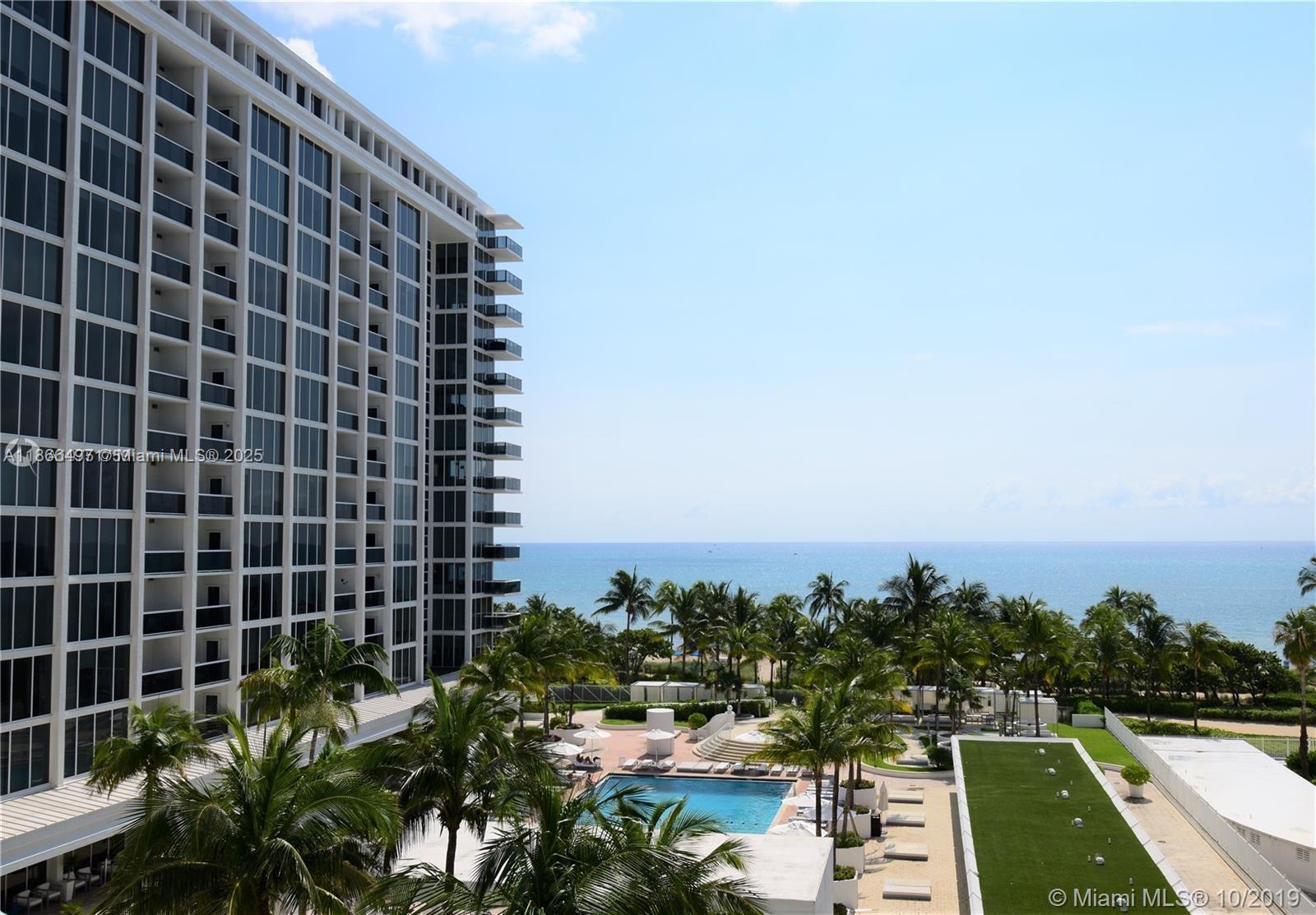 Corner unit living at its finest! 2BR/2BA with direct ocean views, city vibes, and a sleek remodel featuring modern kitchen + Stainless steel appliances. Enjoy resort-style amenities-pool, spa, gym, BBQ, theater, 24/7 concierge-plus the convenience of in-unit laundry and parking. Prime By Harbor location: A+ Ruth K. Broad elementary, steps from Bal Harbour shops & top dining.