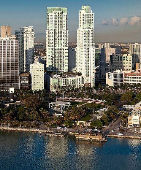 INCREDIBLE VIEWS FROM THIS TASTEFULLY FURNISHED OVERSIZED STUDIO. IF ITS LOCATION YOU ARE LOOKING FOR YOU GOT IT. ACROOS THE STREET FROM BAYSIDE MARKET PLACE, NEXT TO BANKS, RESTAURANTS, MOVIES, SHOPPING ETC. 10 MINUTES TO MIAMI BEACH OR WALK TO THE MUSEUMS. BUILDING IS EQUIPPED WITH THE MOST AMENITIES AROUND THE AREA, 4 POOLS, SPA, STATE OF THE ART GYM. FREE CLASSES. SAUNA, STEAM ROOM, HOT AND COLD DIP AND LOTS MORE. A MUST SEE. UNIT IS VACANT AND EASY TO SHOW