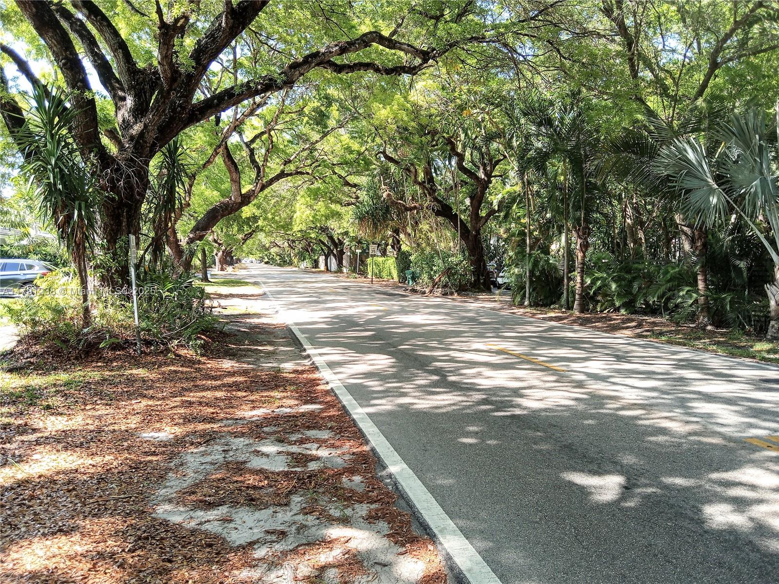 Coconut Grove, beautiful corner lot of 10,111 sq. ft. with an older home and a swimming pool (empty). Legal description states lots 9 and 10. Possibly, buildable for two homes with City of Miami approval. The location is highly desirable South Grove, one block from Merrie Christmas Park. The postal zip code for this property is 33146. Shown by appointment only. Please DO NOT walk onto the property.