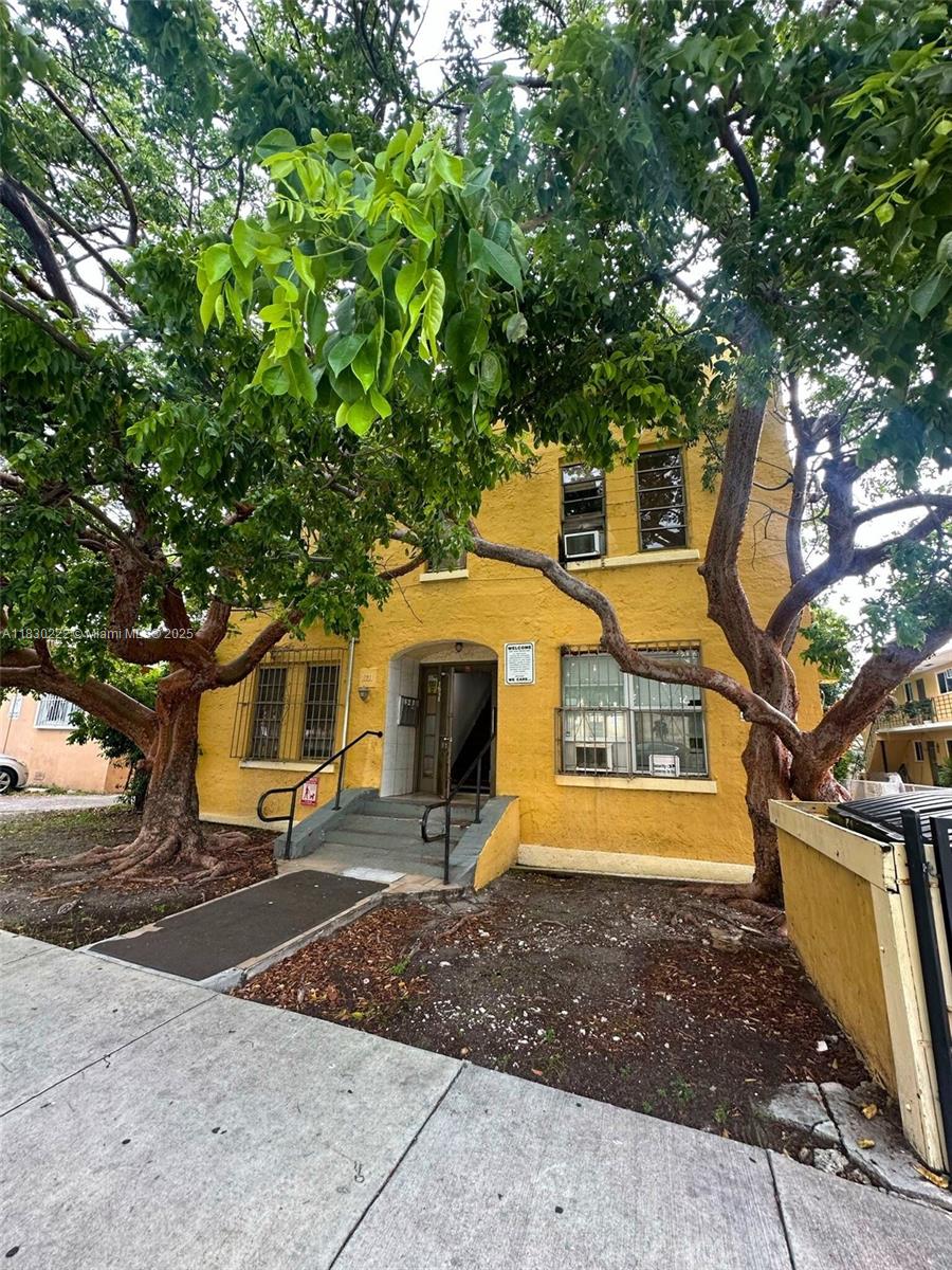 Rare 8-unit multifamily in prime Little Havana, directly across from Marlins Stadium. Renovated 1 bed/1 bath units with porcelain tile, updated wall A/Cs, and new roof. Rear lot offers parking for 10+ cars. Units rented below market with strong upside. 7,500 SF lot zoned T5-L allows for 11 units by right or up to 25 with Live Local incentives. In-place 6% cap rate with potential to reach 8% at asking. Ideal for investors seeking immediate cash flow with long-term redevelopment upside. Seller financing available up to 60% with reasonable terms. All information deemed reliable but not guaranteed. Buyers agent is responsible for verifying all details, including zoning, square footage, and potential development opportunities. Listing broker and seller make no representations or warranties.