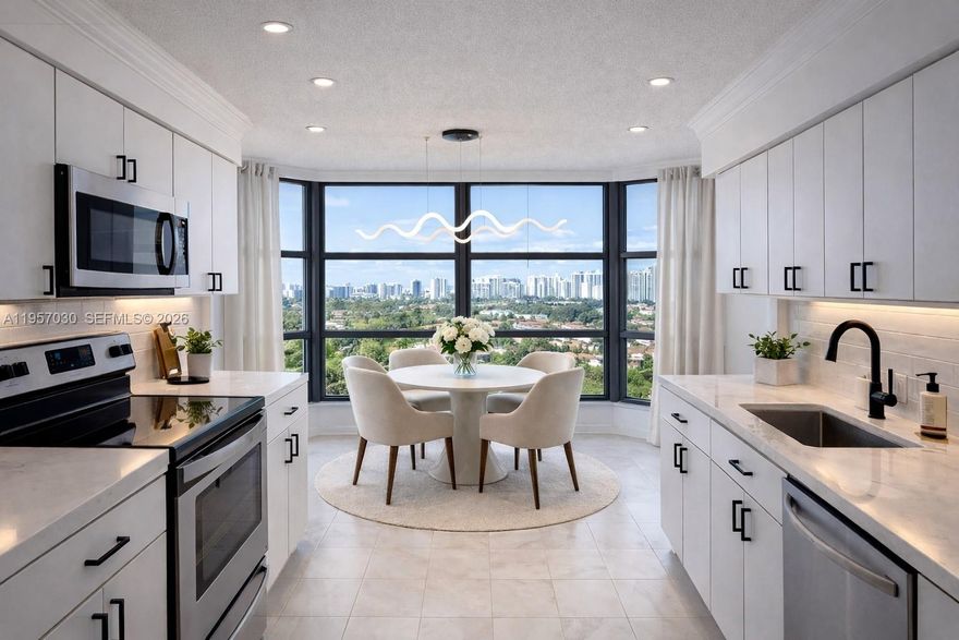 Exceptional investment opportunity.
2-bedroom, 2-bath residence, ideal for fix & flip or full remodel, with the potential to upgrade to a high-end residence. Opportunity to create an open kitchen and fully capitalize on the spectacular views of the golf course, Intracoastal, and ocean.
Located in a prime, strategic area, just minutes from Aventura Mall, close to the beach, and surrounded by dining, shopping, and entertainment. Recently price reduced by $50,000, making this a rare and unique opportunity.
The building offers tennis courts, pool, gym, assigned parking, and storage. Offers will be considered near asking price, reflecting the recent price reduction. Motivated sellers seeking a quick closing.