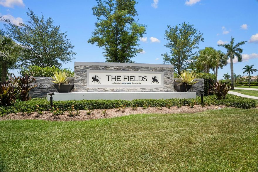 Beautiful corner-unit townhouse offering 3 bedrooms, 2.5 bathrooms, and a 2-car garage, enhanced with numerous high-end upgrades throughout. The home features a modern gourmet kitchen with 42” cabinetry, crown molding, under-cabinet lighting, subway tile backsplash, premium stainless steel appliances, and a stunning quartz island with pendant lighting that opens seamlessly to the main living space.
Upstairs, the spacious primary suite serves as a private retreat with dual walk-in closets and an en-suite bathroom. Two additional bedrooms share a full bathroom with a tub/shower combination. The laundry room is conveniently located on the second floor for added ease.
Additional upgrades include 8-foot solid interior doors, hurricane-impact windows and doors, designer staircase railing, coffered ceilings, recessed lighting, crown molding, and pre-wiring for a wall-mounted TV. Located in the highly desirable gated community of The Fields at Gulfstream Polo, residents enjoy access to two clubhouses and resort-style amenities including a pool, lap pool, spa, state-of-the-art fitness center, tennis, pickleball, and basketball courts, playground, and outdoor gathering areas.
Ideally situated near top-rated schools, shopping, dining, I-95, Florida’s Turnpike, and just minutes from the beach. This move-in ready home is a must-see.