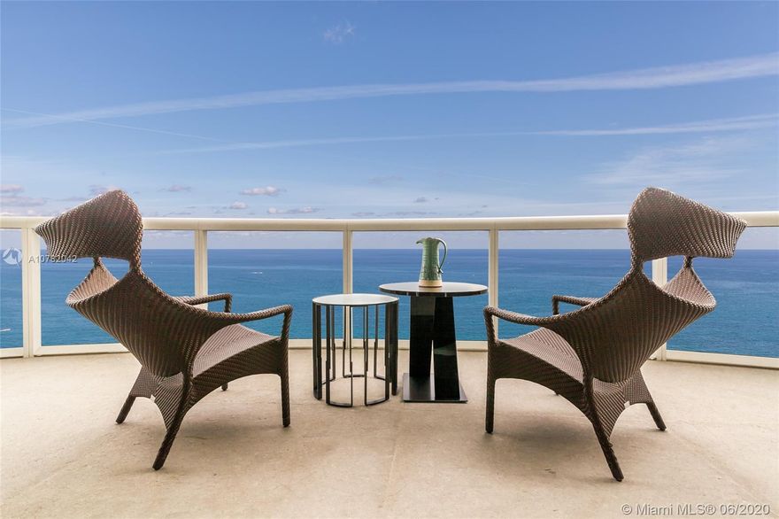 JUST REDUCED/ BEST UNIT OF ALL/ FULLY FURNISHED/ KITCHEN AND BATHROOMS COMPLETELY RE-DONE/ WINE COOLER FOR APPROXIMATELY 300 BOTTLES OR MORE/ PRIVATE ELEVATOR/ FULLY SERVICE BUILDING, CONCIERGE, BEACH SERVICE, POOLS, SPA, VALET, FITNESS CENTER, RESTAURANT AND MORE.