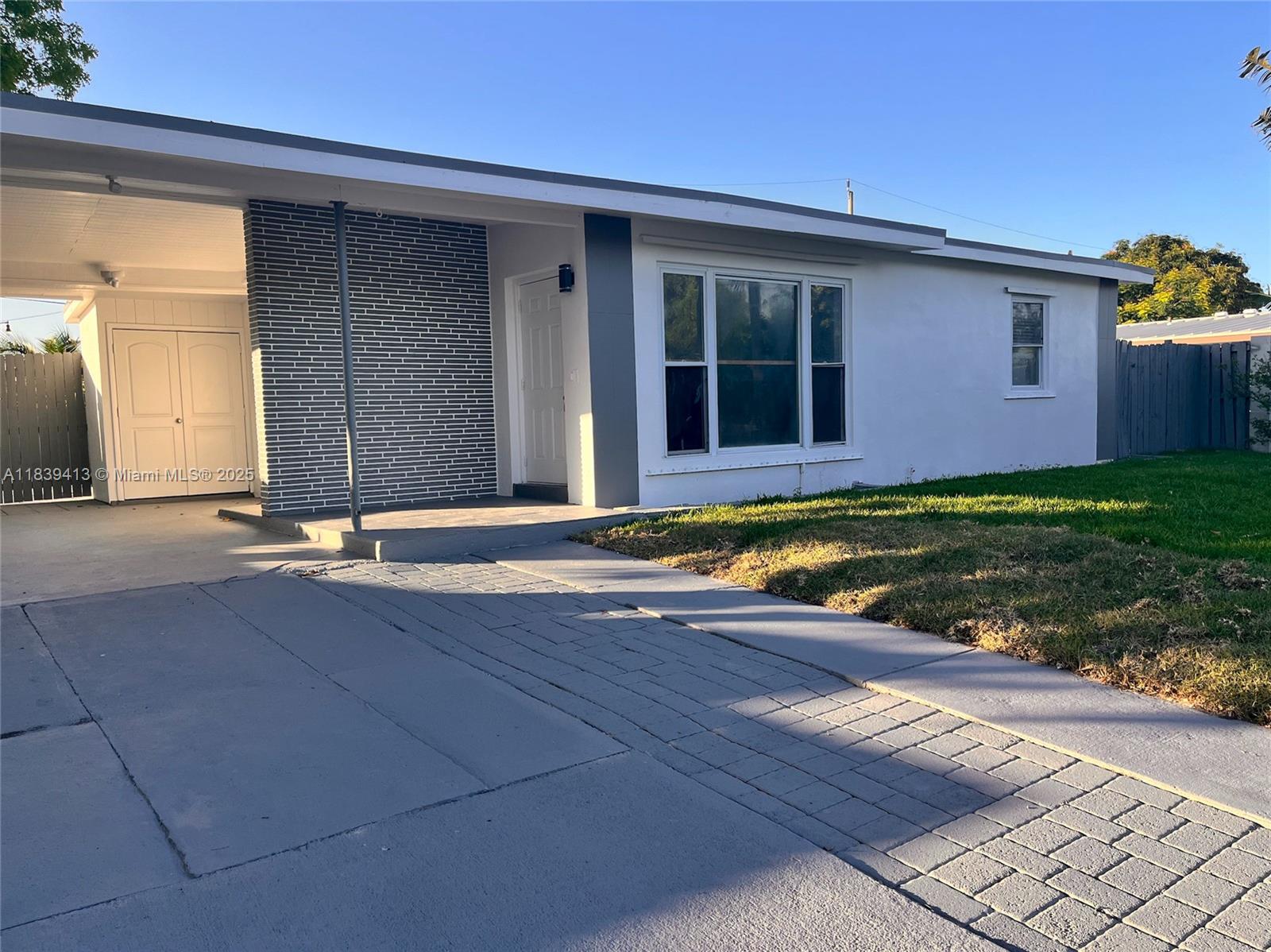 Welcome to this nice home in Pompano Beach. 3 bed 2 bath, minutes away from the beaches and shopping. Home was freshly painted, HUGE fenced yard with room for a pool. Great driveway with plenty of room for parking. Roof is 2 years old. This home is perfect for a family or first time buyers. NO HOA, no restrictions. Please use show Assist for showings. Info contained herein is deemed reliable but subject to errors, omissions or changes without notice. ALL sizes, square footage and measurements are approximate. All information deemed reliable but not guaranteed. If not accurate, seller and listing office are not liable.