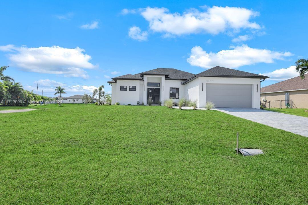 Rental Property at 3400 Nw 21st Ter, Cape Coral, Lee County, Florida - Bedrooms: 3 
Bathrooms: 3  - $3,800 MO.