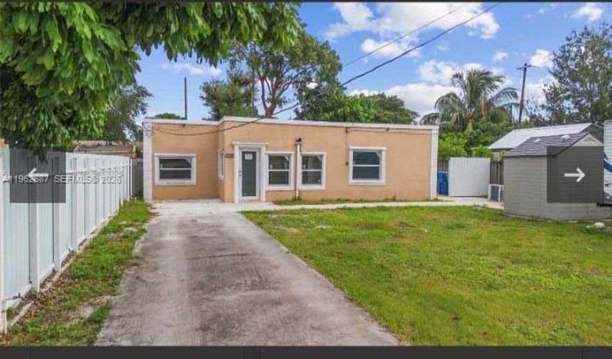 Centrally located 3/1 spacious home. This home features impacy windows, 4 year old roof, fence. Perfect for investors or families.  Nice covered terrace with counter/kitchen space ideal for entertaining.Plenty of parking.