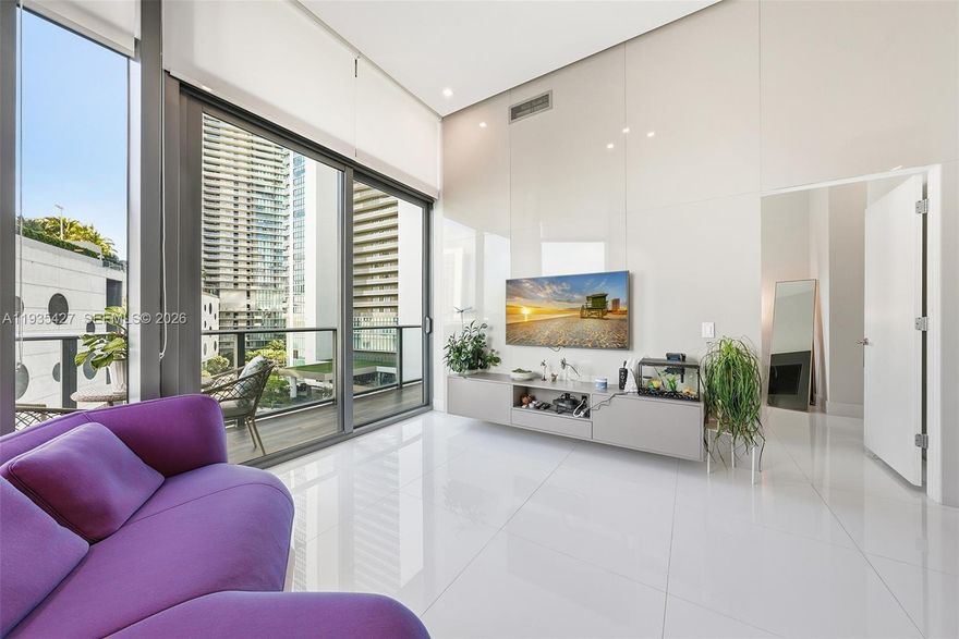 Located in the sought-after Paraiso neighborhood, this residence offers a rare blend of lifestyle, flexibility, and long-term value. Sold with high-end Ligne Roset furnishings, the unit features 10’+ ceilings, generous living space, and parking conveniently located on the same floor. Investor-friendly rental policy allows 30-day minimum rentals up to 3 times per year. Residents enjoy a wellness-centric environment with resort-style amenities, spa, state-of-the-art fitness center, and curated fitness classes. Paraiso is a walkable waterfront community with Amara Bayfront restaurant, cafes, shops, daily conveniences, bayfront dog park, green spaces, and proximity to quality schools—ideally located near Midtown and the Design District, minutes to the beach, Brickell, and the Performing Arts Center.