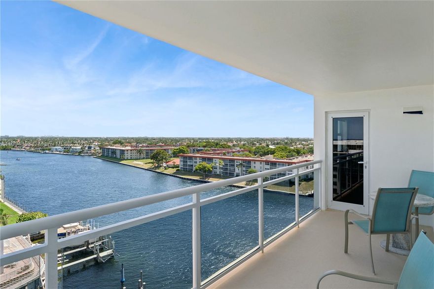Your next South Florida chapter starts here! Live the ultimate coastal lifestyle in this luxurious 2 bed, 2 bath oceanfront condo for rent on the exclusive Hillsboro Mile. This updated corner unit offers panoramic Ocean and Intracoastal views with an open layout, modern kitchen, stainless steel appliances, quartz countertops, and island seating perfect for entertaining. Porcelain tile floors, impact windows, and double sliders fill the home with light from shimmering ocean mornings to peaceful Intracoastal evenings. Enjoy the wraparound balcony, heated pool, fitness center, community room, and private beach access. Covered parking and secure entry ensure peace of mind. The owner prefers a 6-month lease but is willing to rent annually or seasonally. Price reflects seasonal rental.